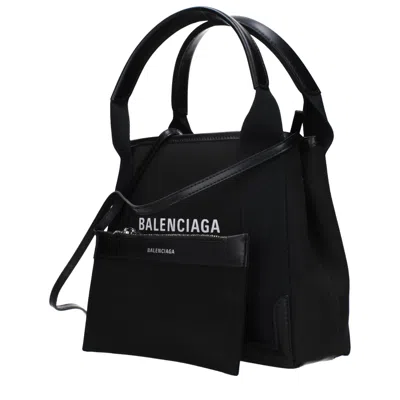Balenciaga Hand Bags Cabas Women Fabric Black