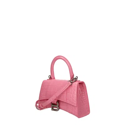 Balenciaga Hand Bags Women Pink/pink Leather