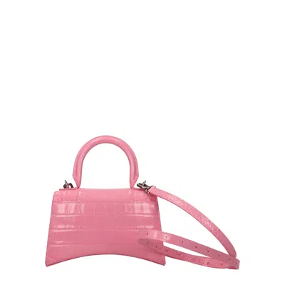 Balenciaga Hand Bags Women Pink/pink Leather