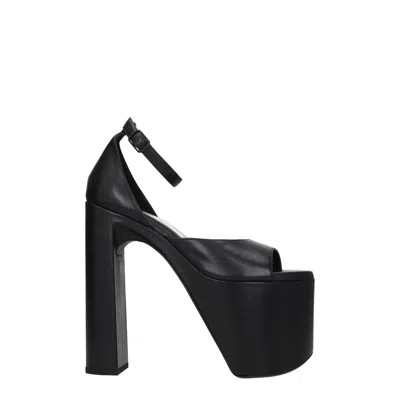 Balenciaga Camden 160 Platform Sandals In Calf Leather