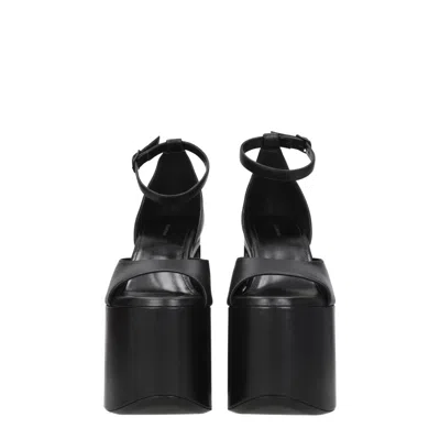 Balenciaga Camden 160 Platform Sandals In Calf Leather