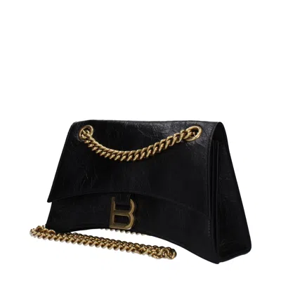 Balenciaga Crush Chain S Shoulder Bag In Black