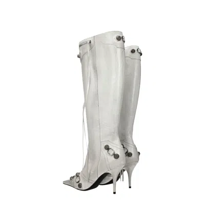 Balenciaga Women's Boots Leather Gray