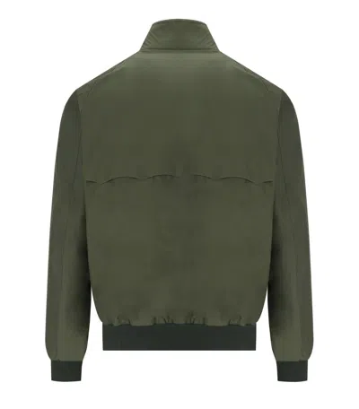 Baracuta G9 Harrington Army Bomber Jacket In Green
