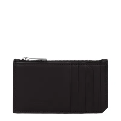 Bottega Veneta Intrecciato Piccolo Leather Zip Card Case