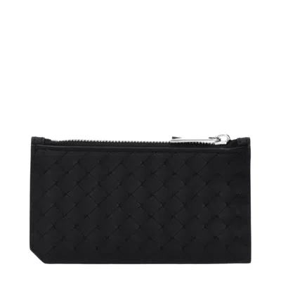Bottega Veneta Intrecciato Piccolo Leather Zip Card Case