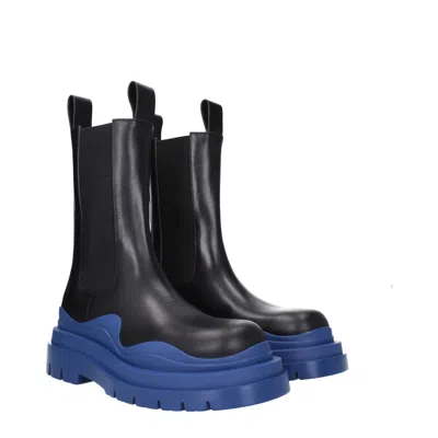 Bottega Veneta Men's Boots Leather Black/cruise
