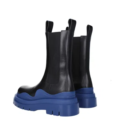 Bottega Veneta Men's Boots Leather Black/cruise