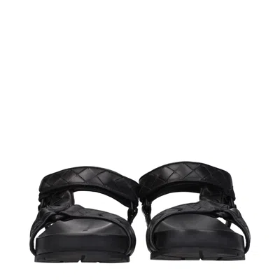 Bottega Veneta Sandal In Black
