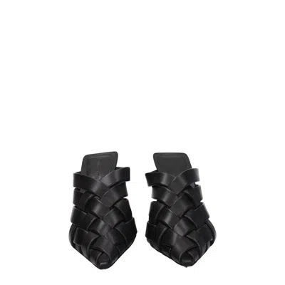 Bottega Veneta 100mm Intreccio Leather Pumps