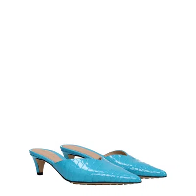 Bottega Veneta Logo Embossed Muller High Heels