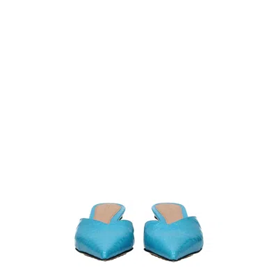Bottega Veneta Logo Embossed Muller High Heels