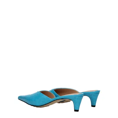 Bottega Veneta Logo Embossed Muller High Heels