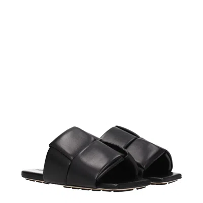 Bottega Veneta Patch Leather Mules