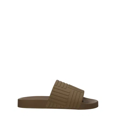 Bottega Veneta Sliders Carpet In Gomma Beige .