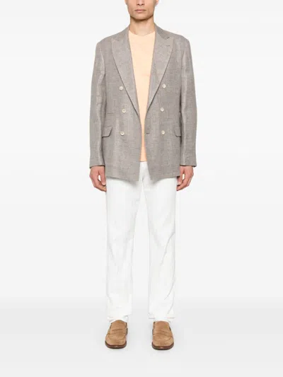 Brunello Cucinelli Men's Linen Blend Jacket