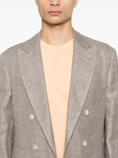 Brunello Cucinelli Men's Linen Blend Jacket