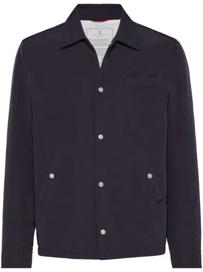 Shop Brunello Cucinelli Water Resistant Nylon Jacket