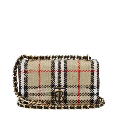 Burberry Women Multicolor Boucle Small Lola Shoulder Bag