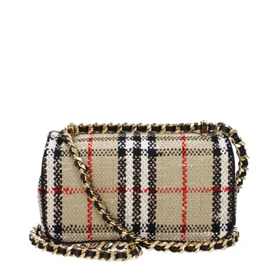 Burberry Women Multicolor Boucle Small Lola Shoulder Bag