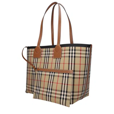 Burberry Medium London Check-pattern Tote Bag