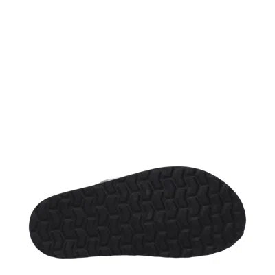 Burberry Checked Canvas Slides