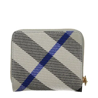Burberry Wallets Women Fabric Beige/lichen