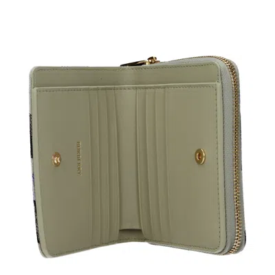 Burberry Wallets Women Fabric Beige/lichen
