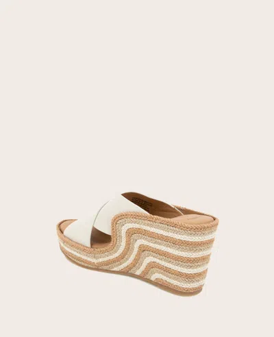 Gentle Souls Women's Porto Wedge In Stone Nubuck In Stone Nubuck