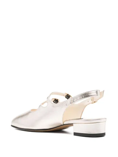 Carel Paris Peche Laminated Leather Ballets