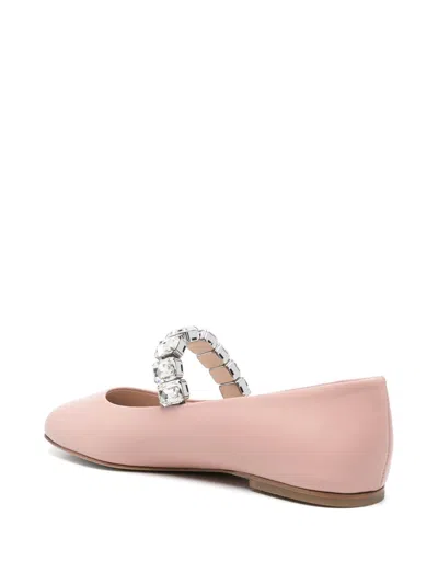 Casadei Crystal-embellished Ballerina Shoes