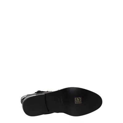 Celine Boots Lyra Womens Leather Black