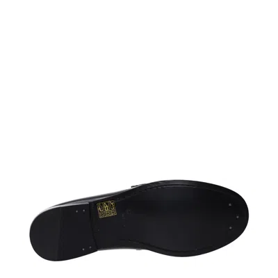 Celine Triomphe Leather Loafers Men