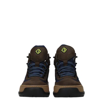 Dior Logo Round Head Lacing Splicing Boots