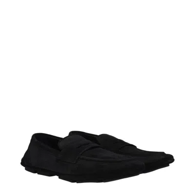 Dolce & Gabbana Dolce&gabbana Black Suede Loafer