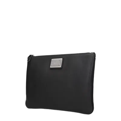 Dolce & Gabbana Dolce&gabbana Pochette Uomo Pelle Nero