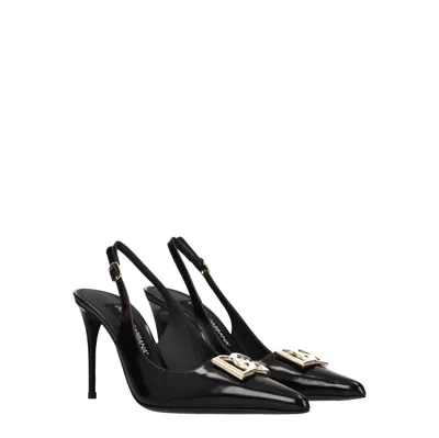 Dolce & Gabbana Dolce&gabbana Sandali Donna Pelle Nero