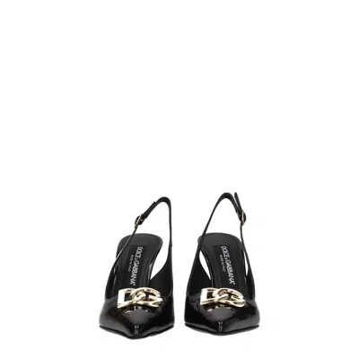 Dolce & Gabbana Dolce&gabbana Sandali Donna Pelle Nero
