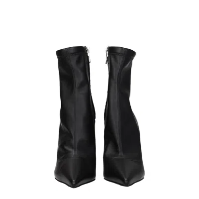 Dolce & Gabbana Dolce&gabbana Women's Leather Boots Black