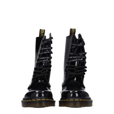 Dr. Martens' Dr. Martens Boots X Marc Jacobs Womens Paint Black