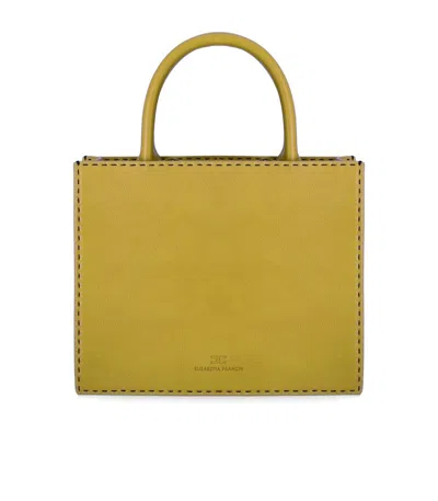 Elisabetta Franchi Women's Small Tote With Contrast Stitching