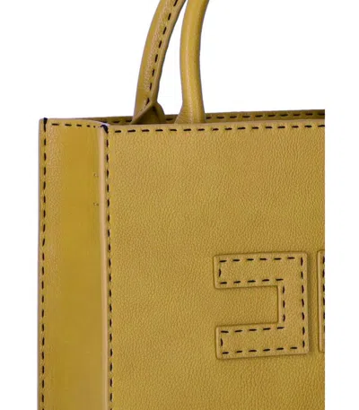 Elisabetta Franchi Women's Small Tote With Contrast Stitching