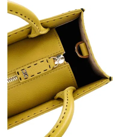 Elisabetta Franchi Women's Small Tote With Contrast Stitching