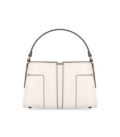 Elisabetta Franchi Ivory Small Handbag