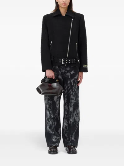 Ganni Short Bouclã© Jacket For