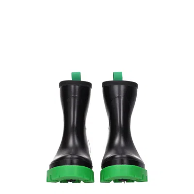 Gia Borghini Boots Couture Women Rubber Black/green