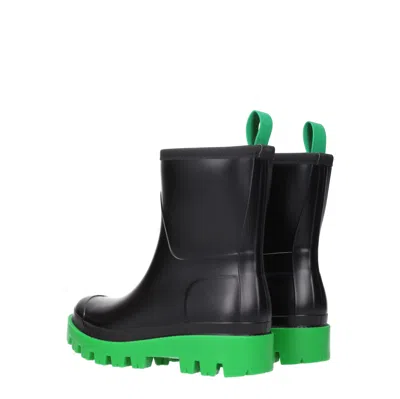 Gia Borghini Boots Couture Women Rubber Black/green