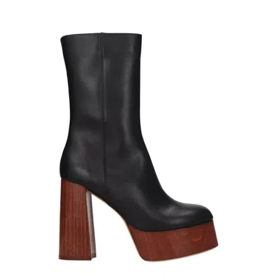 Gia Borghini Mid-calf Boots With 120mm Rosie Platform