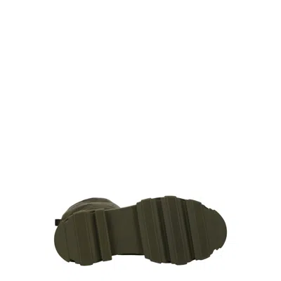 Gia Borghini Boots Pernille Teisbaek Woman Suede Green/mud