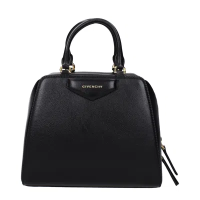 Givenchy Mini Antigona Cube Leather Crossbody Bag